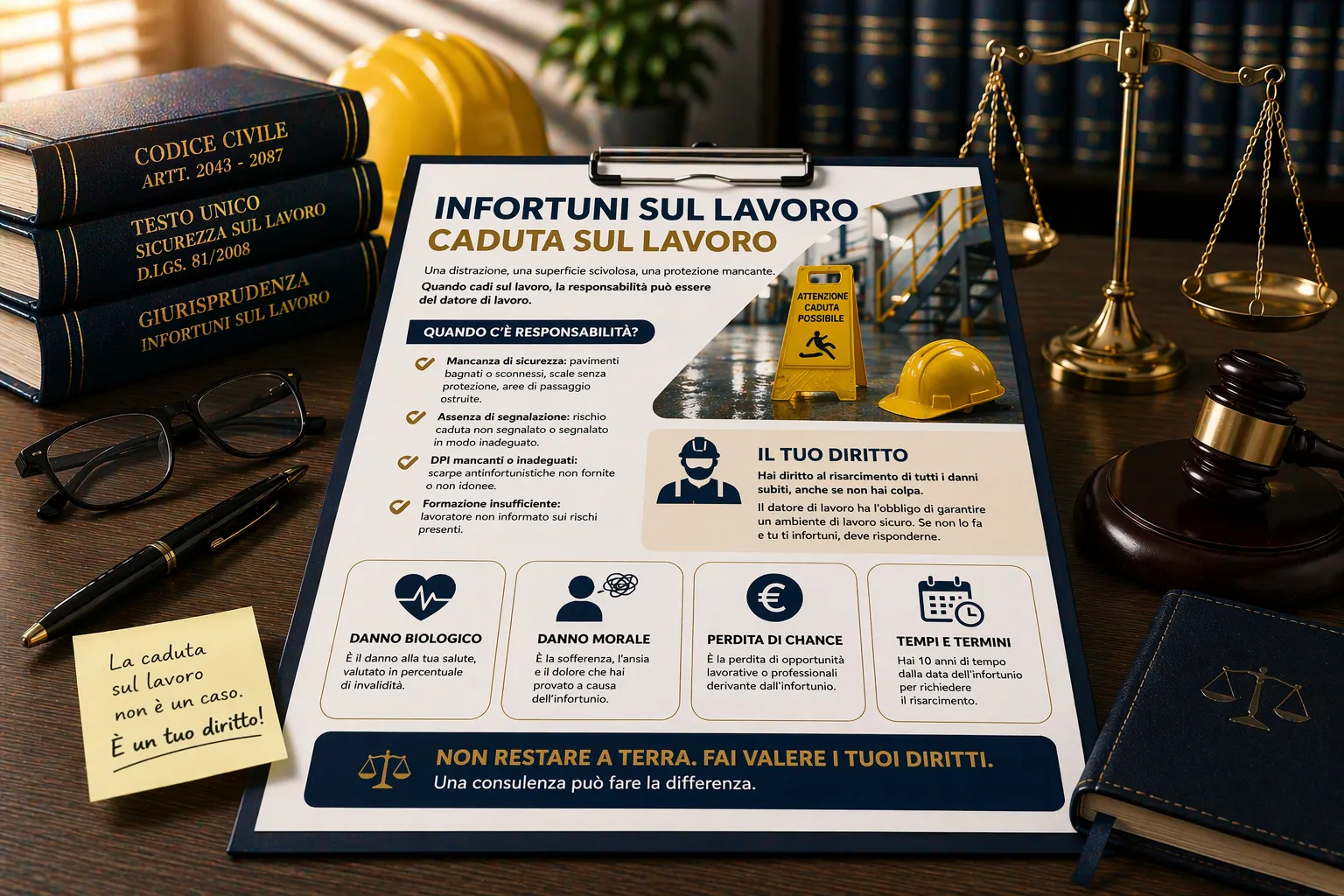 Caduta sul Lavoro