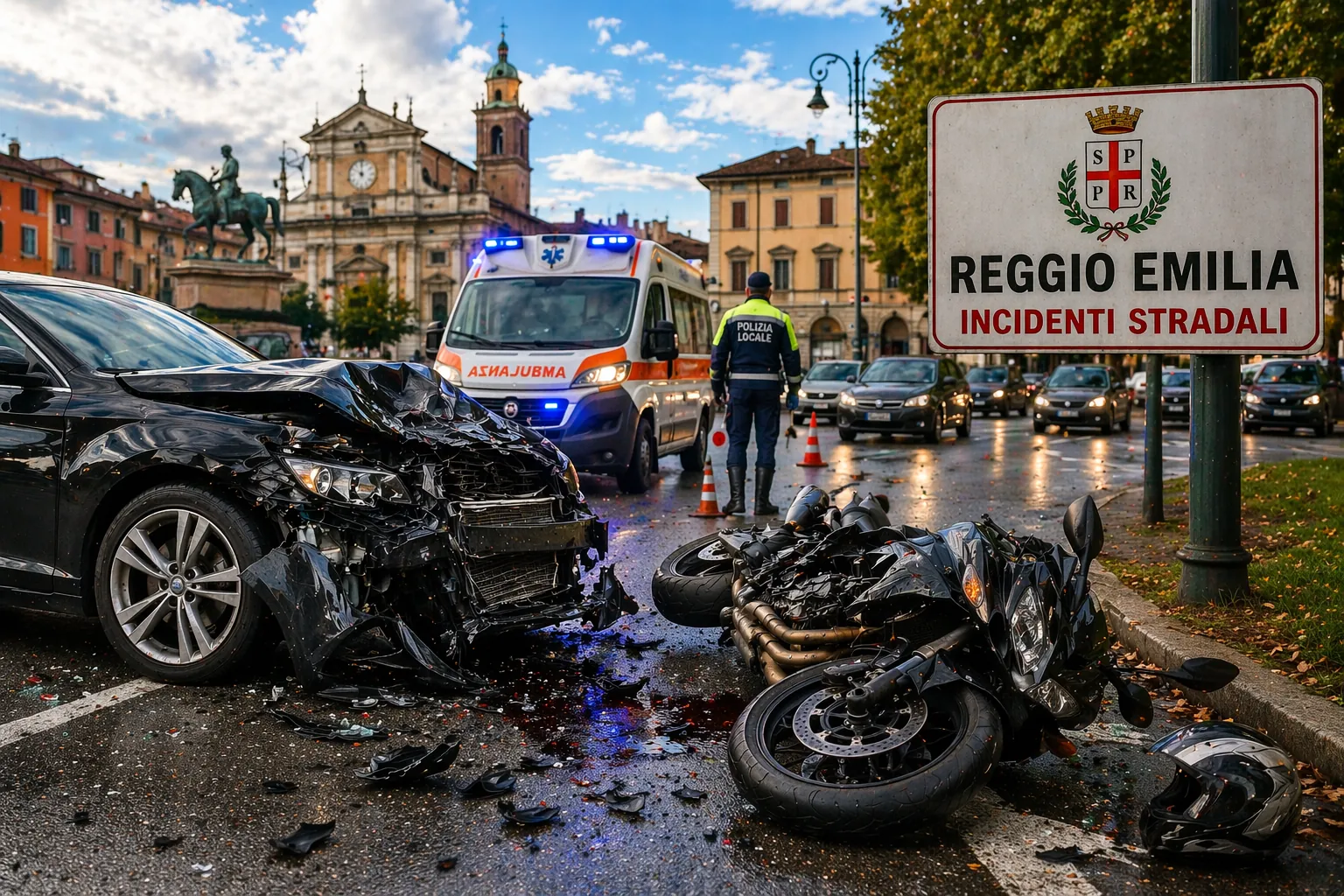 Incidenti Stradali a Reggio Emilia